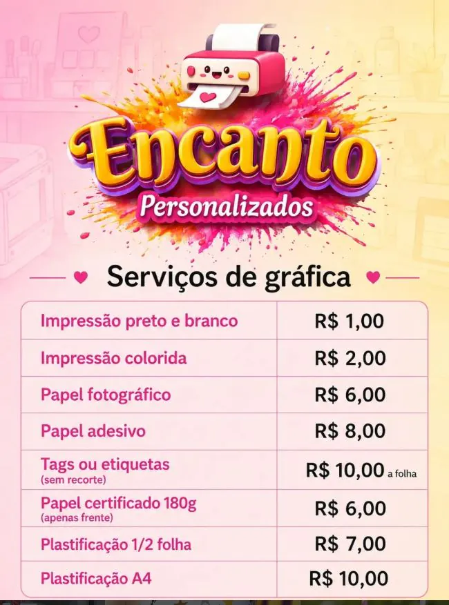 Serviços gráficos